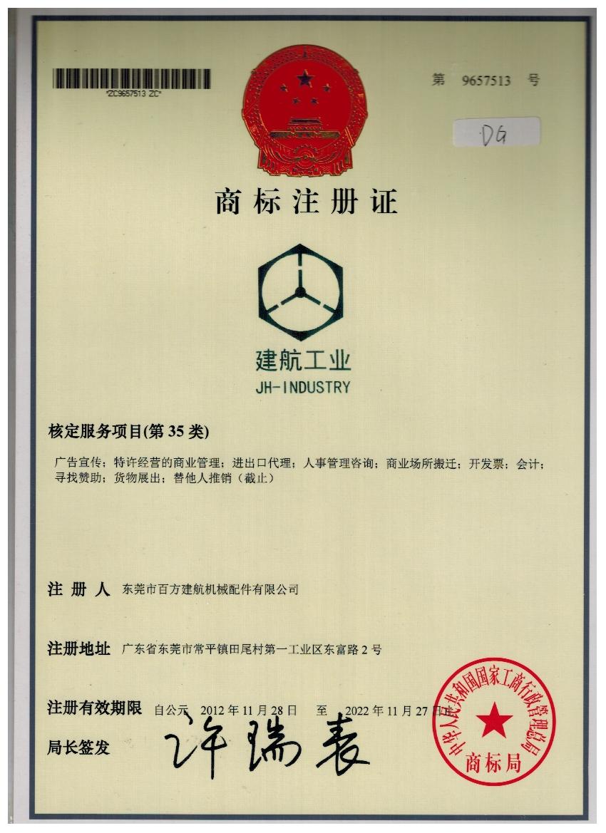 商標證書